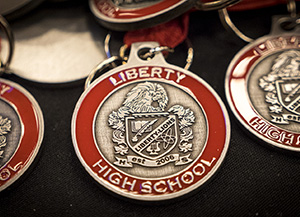 LHS graduation medallions